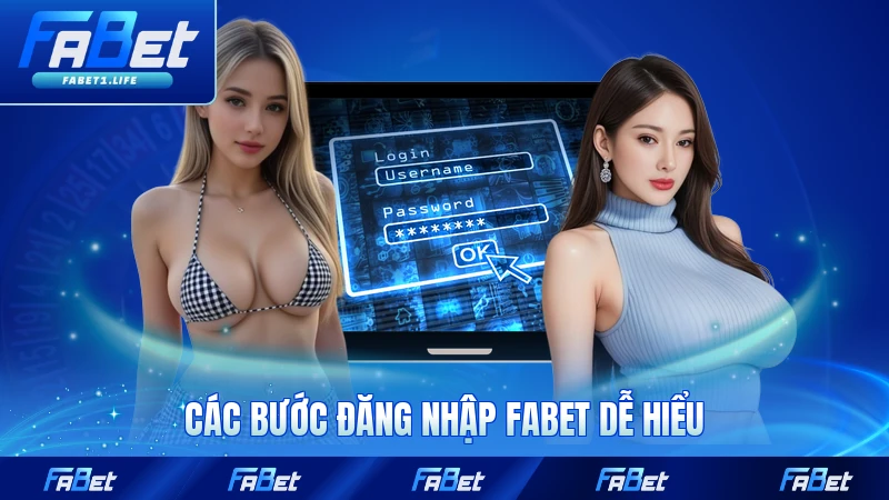 Đăng Nhập FABET - Quy Trình Cơ Bản Để Truy Cập Tài Khoản 2 Các bước đăng nhập FABET dễ hiểu nhất cho người tiến tới sàn