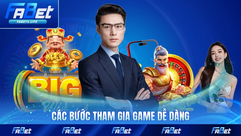 Nổ Hũ Siêu Thú - Cơ Hội Trúng Jackpot Khủng 3 Các bước tham gia game dễ dàng