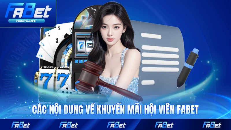 Điều Khoản Và Điều Kiện FABET 2 Các nội dung về khuyến mãi hội viên FABET cần biết