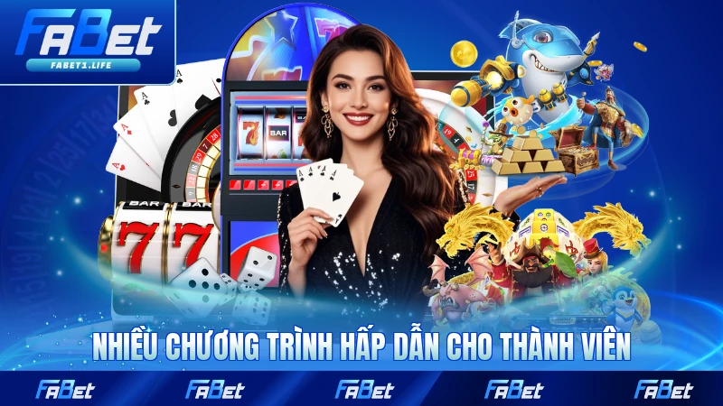 Nhiều chương trình hấp dẫn cho thành viên